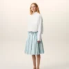 Camisas cortas de algodón blanco con el motivo «Ami de Coeur» en relieve Camisas cortas de algodón blanco con el motivo «Ami de Coeur» en relieve