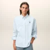 Camisas Oxford Ami de Coeur de algodón azul Camisas Oxford Ami de Coeur de algodón azul
