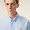 Camisas Oxford Ami de Coeur de algodón azul Camisas Oxford Ami de Coeur de algodón azul