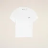 Camiseta corta Ami de Coeur de algodón blanco Camiseta corta Ami de Coeur de algodón blanco