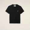 Camiseta corta de algodón negro «Ami de Coeur T-Shirt» Camiseta corta de algodón negro «Ami de Coeur T-Shirt»