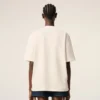 Camiseta de algodón blanco Ami de Coeur con relieve Camiseta de algodón blanco Ami de Coeur con relieve
