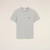 Camiseta gris de algodón con contraste ADC Camiseta gris de algodón con contraste ADC