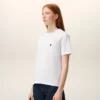 Camiseta Red Ami de Coeur de algodón blanco y rojo Camiseta Red Ami de Coeur de algodón blanco y rojo