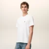 Camiseta Red Ami de Coeur de algodón blanco y rojo Camiseta Red Ami de Coeur de algodón blanco y rojo