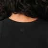 Camiseta sin mangas Ami de Coeur de algodón negro Camiseta sin mangas Ami de Coeur de algodón negro