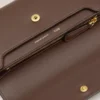 Cartera Carrousel Continental de piel lisa marrón Cartera Carrousel Continental de piel lisa marrón