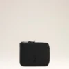 Cartera compacta Ami de Coeur de piel de vacuno negra Cartera compacta Ami de Coeur de piel de vacuno negra