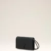 Cartera Voulez-Vous con correa de piel de vacuno negra Cartera Voulez-Vous con correa de piel de vacuno negra