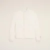 Chaqueta acolchada de nailon blanco Chaqueta acolchada de nailon blanco