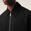 Chaqueta con cremallera Ami De Cœur de algodón negro Chaqueta con cremallera Ami De Cœur de algodón negro
