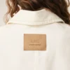 Chaqueta de trabajo de algodón blanco Chaqueta de trabajo de algodón blanco