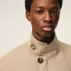 Chaqueta Harrington de lana nueva en color beige Chaqueta Harrington de lana nueva en color beige