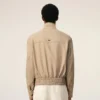 Chaqueta Harrington de lana nueva en color beige Chaqueta Harrington de lana nueva en color beige