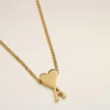 Collar con colgante Ami de Coeur de latón dorado Collar con colgante Ami de Coeur de latón dorado