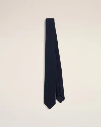 Corbata de seda granadina azul