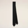Corbata de seda granadina negra