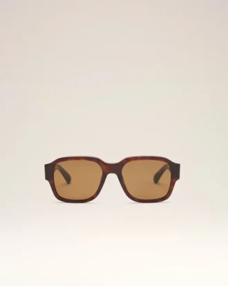 Gafas de sol de acetato marrón 75006