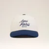 Gorra Ami Paris de algodón bicolor azul y blanco Gorra Ami Paris de algodón bicolor azul y blanco