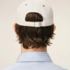 Gorra Ami Paris de algodón bicolor beige y blanco Gorra Ami Paris de algodón bicolor beige y blanco