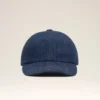 Gorra con parche lateral Ami Paris de denim azul Gorra con parche lateral Ami Paris de denim azul