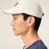Gorra de algodón blanco con bordado «Thank You for Being a Friend» Gorra de algodón blanco con bordado «Thank You for Being a Friend»