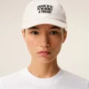 Gorra de algodón blanco con bordado «Thank You for Being a Friend» Gorra de algodón blanco con bordado «Thank You for Being a Friend»