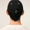 Gorra de algodón con bordado Ami de Coeur en negro Gorra de algodón con bordado Ami de Coeur en negro
