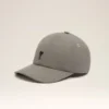 Gorra de algodón gris con bordado «Ami de Coeur» Gorra de algodón gris con bordado «Ami de Coeur»