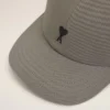 Gorra de algodón gris con bordado «Ami de Coeur» Gorra de algodón gris con bordado «Ami de Coeur»