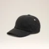 Gorra de denim negro con parche lateral Ami Paris Gorra de denim negro con parche lateral Ami Paris