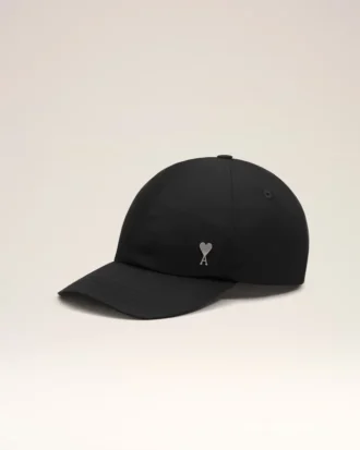 Gorra de nylon negra con tachuelas Ami de Coeur Cap Gorra de nylon negra con tachuelas Ami de Coeur Cap
