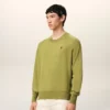 Jersey de cuello redondo de lana verde Ami de Coeur Sweater