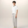 Pantalones de chándal Ami de Coeur de algodón gris