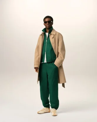 Pantalones de chándal Ami de Coeur de algodón verde