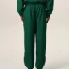 Pantalones de chándal Ami de Coeur de algodón verde