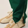 Pantalones de chándal Ami de Coeur de algodón verde