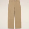 Pantalones de trabajo de algodón beige Pantalones de trabajo de algodón beige