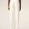 Pantalones de trabajo de algodón blanco Pantalones de trabajo de algodón blanco