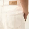 Pantalones de trabajo de algodón blanco