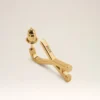 Pendientes de aro pequeños Ami de Coeur de latón dorado Pendientes de aro pequeños Ami de Coeur de latón dorado