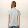 Polo Ami de Coeur de algodón gris Polo Ami de Coeur de algodón gris