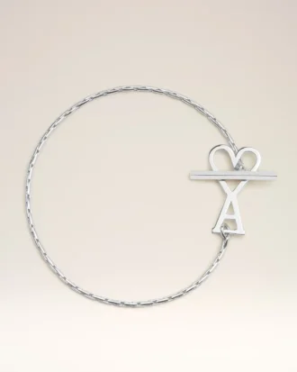 pulsera de cadena ami de coeur de latn plateado 1 330x413 - Pulsera de cadena Ami de Coeur de lat&oacute;n plateado