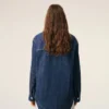 Sobrecamisa de algodón azul Ami de Coeur Sobrecamisa de algodón azul Ami de Coeur