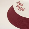 Sombrero Ami Paris de algodón rojo y blanco Sombrero Ami Paris de algodón rojo y blanco