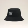 Sombrero de algodón negro con bordado «Thank You for Being a Friend» Sombrero de algodón negro con bordado «Thank You for Being a Friend»