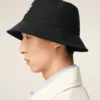 Sombrero de algodón negro con bordado «Thank You for Being a Friend» Sombrero de algodón negro con bordado «Thank You for Being a Friend»