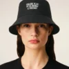 Sombrero de algodón negro con bordado «Thank You for Being a Friend» Sombrero de algodón negro con bordado «Thank You for Being a Friend»
