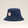 Sombrero de algodón vaquero azul con parche Ami Paris Heritage Sombrero de algodón vaquero azul con parche Ami Paris Heritage