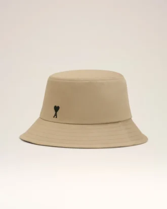 Sombrero de pescador Ami de Coeur de algodón beige